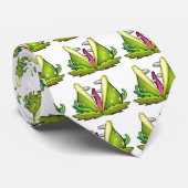 venus flytrap stropdas (Opgerold)