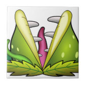 venus flytrap tegeltje (Voorkant)