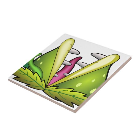 venus flytrap tegeltje (Zijkant)