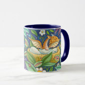 Vénus Flytraps et Hatching Dragon Imaginaire Mug (Devant droit)
