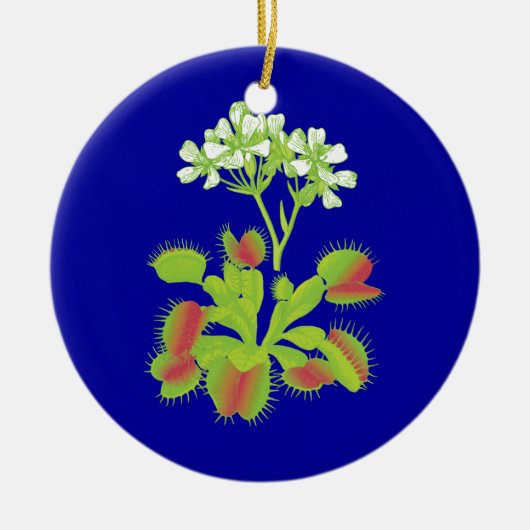 Venus Flytraps Floral Ornament (Voorkant)