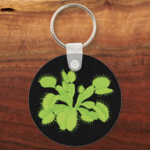 Venus Flyval Botanical Art Sleutelhanger (Voorkant)