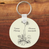 Venus Flyval  Floral Sleutelhanger (Voorkant)