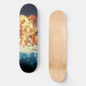 Venus in het water. skateboard (Voorkant)