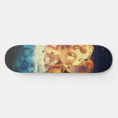 Venus in het water. skateboard (Horizontaal)