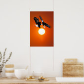 Venus in transito met adelaars poster (Keuken)