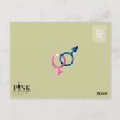 Venus & Mars Briefkaart (Achterkant)