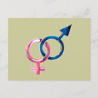 Venus & Mars Briefkaart