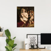 Venus met Mirror - Titian Fine Art Poster (Thuiskantoor)