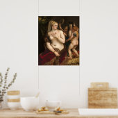 Venus met Mirror - Titian Fine Art Poster (Keuken)