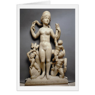 Venus met putti, een triton en een dolfijn, Roman,