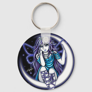 "Venus Moon" Celestial Fairy Art Sleutelhanger