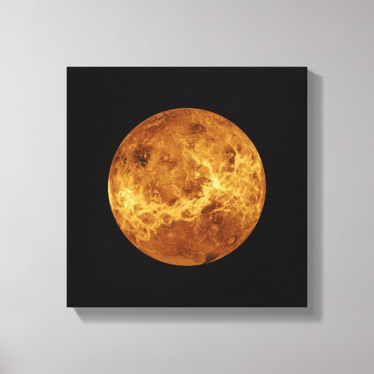 Venus NASA Planet Canvas Afdruk (Voorkant)