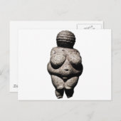 Venus of Willendorf Briefkaart (Voorkant / Achterkant)