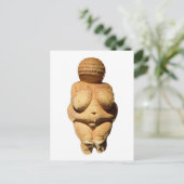 Venus of Willendorf Briefkaart (Staand voorkant)