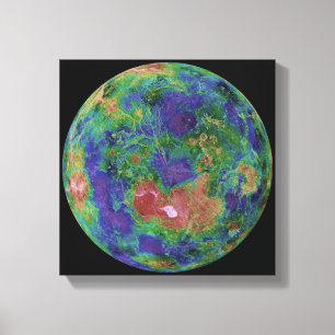 Venus op de Noordpool Canvas Afdruk