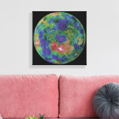 Venus op de Noordpool Canvas Afdruk (Insitu (Woonkamer))