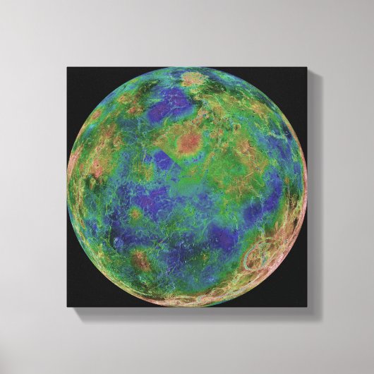 Venus op de zuidpool canvas afdruk (Voorkant)