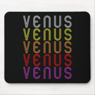 Venus Planeet Retro Vintage Astronomie T-Shirt Muismat