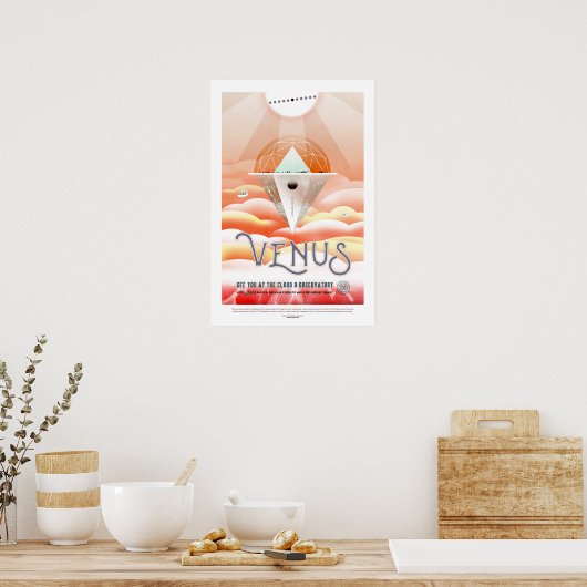 Venus-reizen Poster (Keuken)