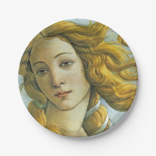 Venus * Sandro Botticelli Papieren Bordje (Voorkant)