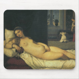 Venus van Urbino door Titiaan, renaissance Art Muismat