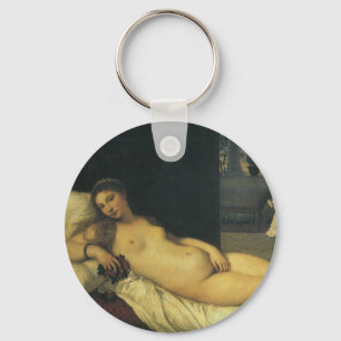 Venus van Urbino door Titiaan, renaissance Art Sleutelhanger