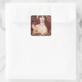 Venus Verticordia (Dante Gabriel Rossetti) Vierkante Sticker (Tas)