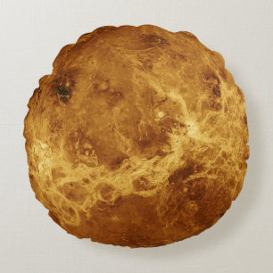 Venus Wereldbol-ronde Rond Kussen