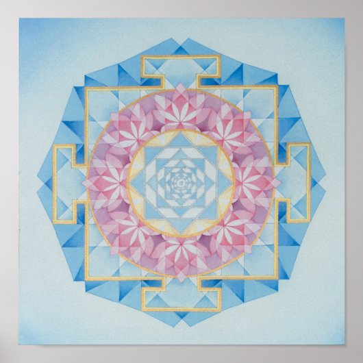Venus Yantra Poster (Voorkant)