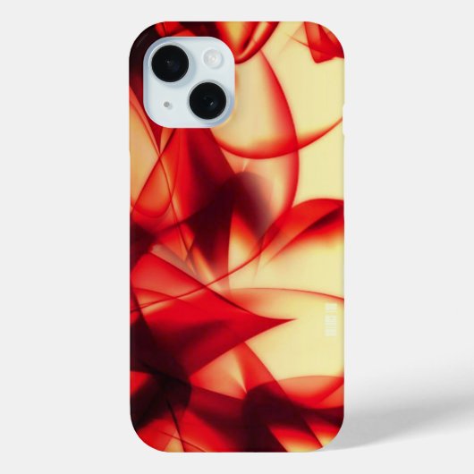 Venusval - Red Fire Abstract Case-Mate iPhone Case (Achterkant)