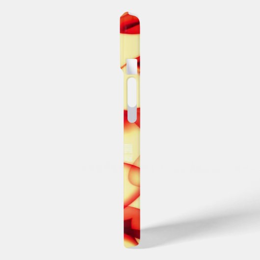 Venusval - Red Fire Abstract Case-Mate iPhone Case (Achterkant / Links)