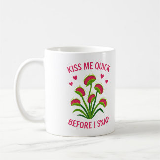 Venusvliegenval Kiss Me Quick Grappige Plant Koffi Koffiemok