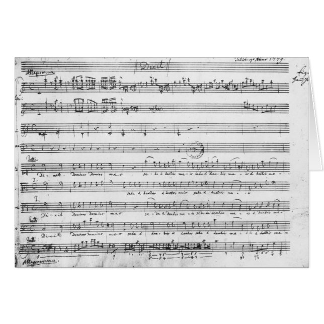 Vêpres de dimanche, 1779 (Devant horizontal)