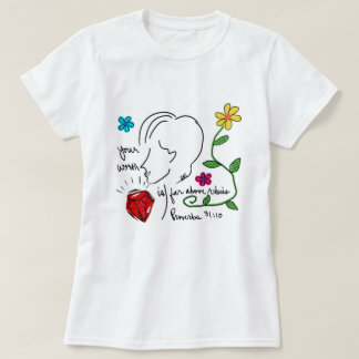 Ver boven robijnen T-Shirt