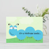 Ver de pouce c'est une invitation de fête (Debout devant)