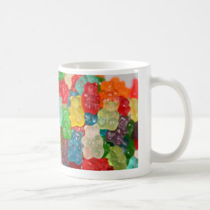 Ver gommeux et tasse gommeuse d'ours