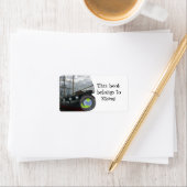 Ver sur un navire étiquette de bibliothèque (En situation)