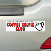 Ver trots lid. 1 Bumpersticker (Op auto)