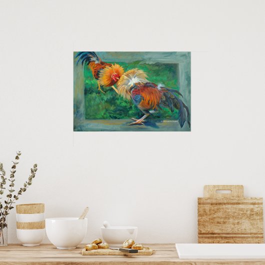 Ver weg poster (Keuken)