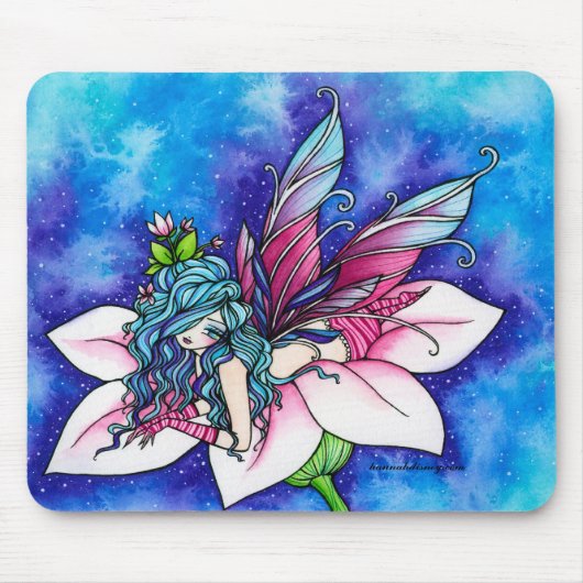 Vera Fairy Fantasy Flower Muismat (Voorkant)