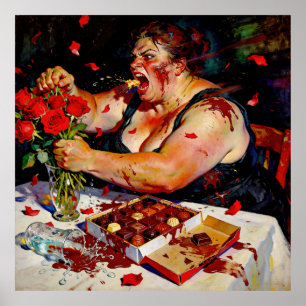 Verachting voor Rode Rozen – Een portret van rauwe Poster