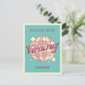 Veracruz Mexico Retro  Partij Briefkaart (Staand voorkant)