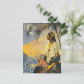 Veracruz Mexico vintage Briefkaart (Staand voorkant)