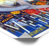 Veracruz Mexico Vintage Travel Poster (Hoek)