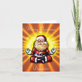 verafgelegen dochter bij kerstmis wenskaarten feestdagen kaart