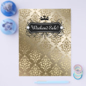 VerALE Flyer-Mode Joodse zalon Crown Gold Flyer (Enkel)