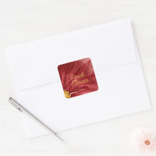 Veranda Bloem / Origineel / Vierkante Sticker