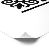 Veranda regels foto afdruk (Hoek)