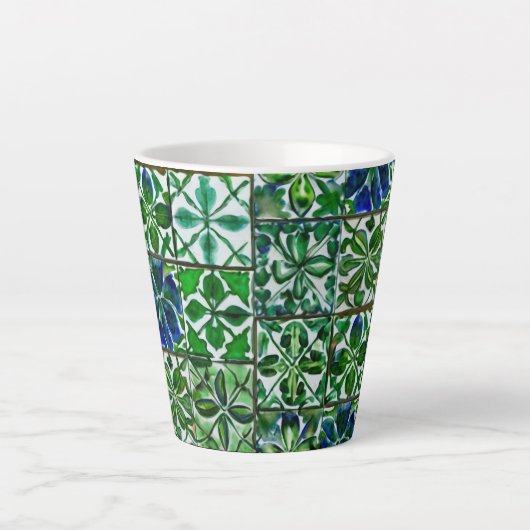 Veranda Verde Latte Mok (Voorkant)